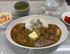 バターチキンカレー(スープ・サラダ付き）