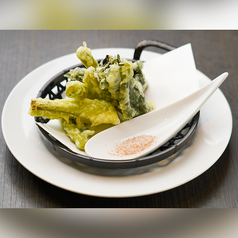 野沢菜の天ぷら