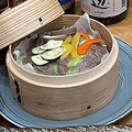 料理メニュー写真 黒毛和牛のせいろ蒸し