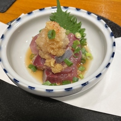 天然ブリ 石山のいしるおろし生姜仕立て