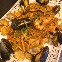 最後の晩餐パスタ　リングイネパスタ