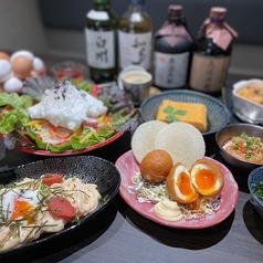 【絶品たまご料理の数々】こだわりの厳選たまごを使用した、多彩なたまご料理の写真