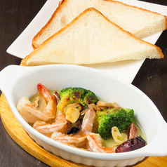 海老アヒージョ