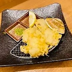 蛤の天ぷら　4ヶ