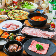 韓国家庭料理焼肉　百済のコース写真