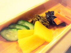 漬け物盛り合わせ