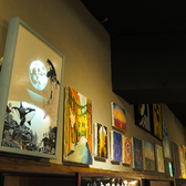店内にはアート作品も展示しています!