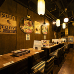 大阪駅　大阪　梅田　居酒屋　大衆酒場　肉　肉刺　ユッケ　安い　喫煙可　喫煙　鍋　ホルモン