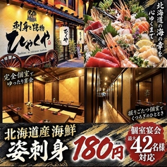 刺身と焼き物 ひゃくや 札幌駅JR高架下店の雰囲気1