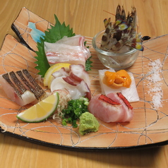 刺身の盛り合わせ