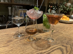 様々なお酒が楽しめる★