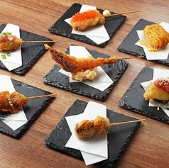 【串揚げの誘惑】サクサク衣と新鮮食材の絶妙ハーモニー