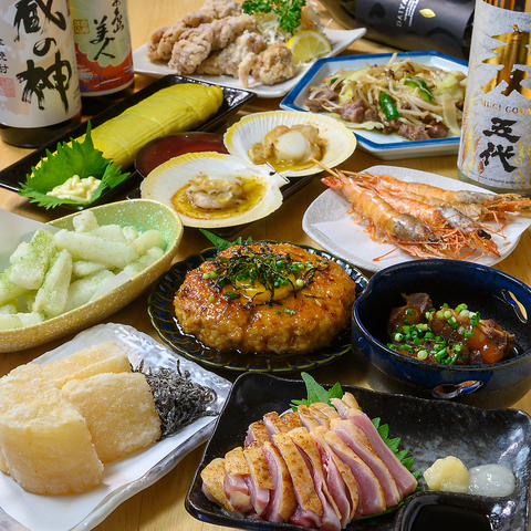 旬の食材を使用した創作料理と美味しいお酒を心ゆくまで楽しめる「創作料理屋 志虜」