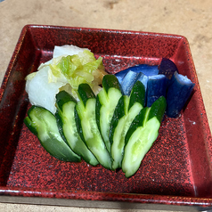 漬物盛合わせ