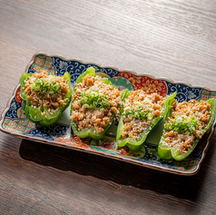 肉みそパリパリピーマン