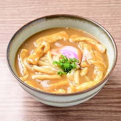 〆のカレーうどん