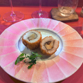 料理メニュー写真&nbsp;鱧とすももの巻き揚げ