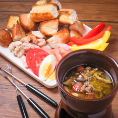 キノコとウインナーのアヒージョ(2人前)