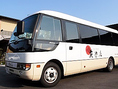 【 無料送迎バス 】 15名様以上の団体様へ、広島市内の無料送迎バスのご用意しています。ご希望の場合はご相談ください。