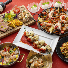 スペイン料理 La Cazuela -Terraza- (アパホテル 大阪肥後橋駅前タワー)のコース写真