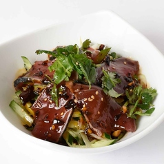 冷製 カツオと香草の辛味和え