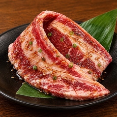 牛カルビのダイヤモンドカット