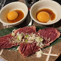 レアハラミの焼きすき