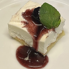 レアチーズケーキ