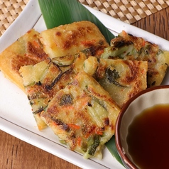 豚ニラチーズチヂミ