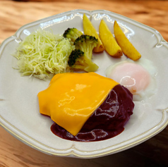 デミたまチーズハンバーグ(ライス付)