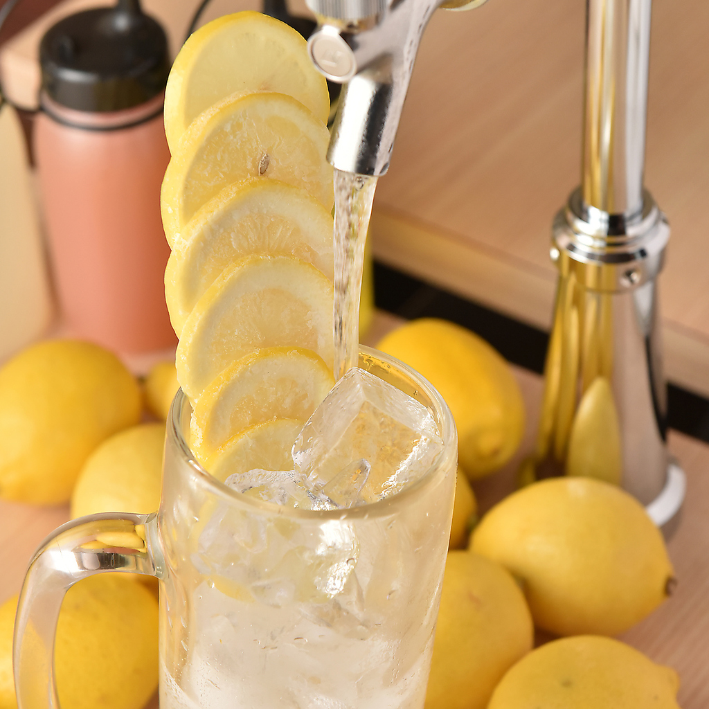 お好きなタイミングで注ぎ放題です♪