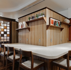 1名様から楽しめるカウンター席