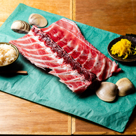 マグロ専門居酒屋だからこそできる豪快なマグロ料理！