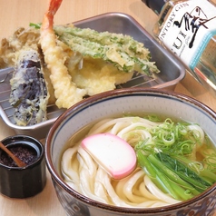 天もり 松 (海老、キス、なす、舞茸、南瓜、春菊)