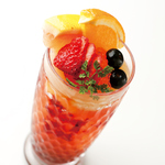 ★ドリンク人気No.１★フルーツをたっぷり使用したフルーティーな「アイスフルーツティー」