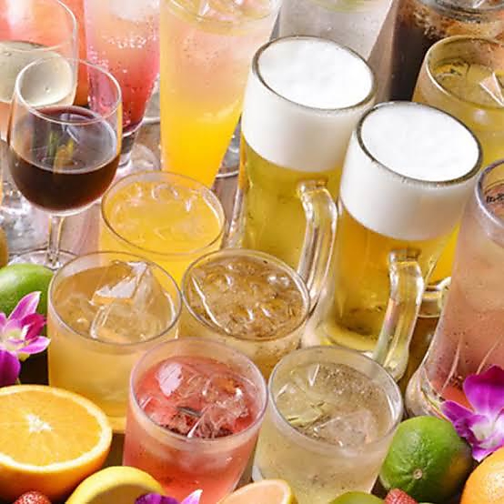 飲み放題あり!当日でもOK!120分2200円(税込)しかも生ビールが2種類も飲める！