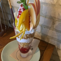 １８番のスペシャルパフェ