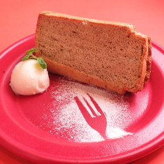 紅茶のシフォンケーキ