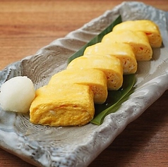 魚介出汁で仕上げた出汁巻き玉子