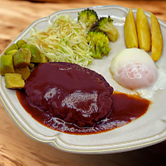 デミたまアボカドハンバーグ(ライス付)
