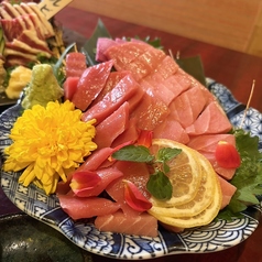 本鮪断面刺し