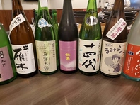 オーナー厳選の日本酒