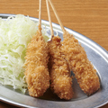料理メニュー写真&nbsp;豚バラ串カツ（１本）