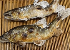 天然鮎（大）塩焼き又は魚でん