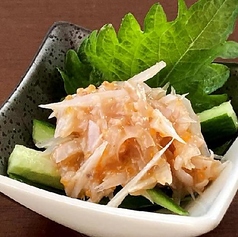 サメ軟骨の梅肉和え