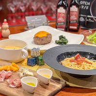 隠れ家イタリアンで楽しむ♪シーンに合わせたコース料理