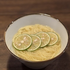すだち香る〆の和だしそば