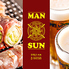 野菜巻き串と肉料理の店 まんさん ManSun 池袋西口のロゴ