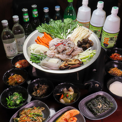 チュクミチョンゴル（チュクミ鍋）　2人前