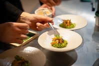 人気のコース3種にはワインペアリングをお付けできます